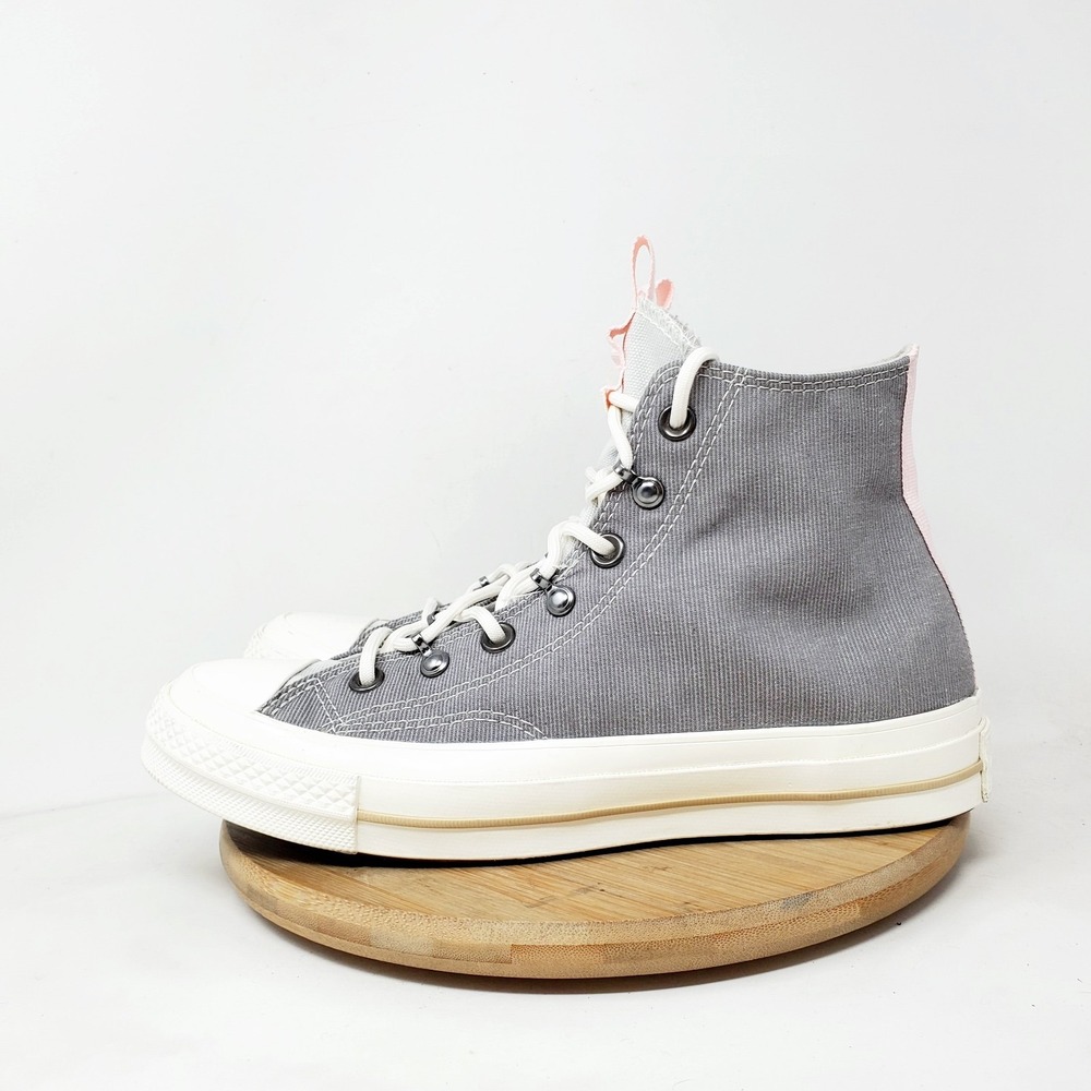 Converse Chuck Taylor 70 Shoes Womens 8 Origin Story Grey High Top Sneaker